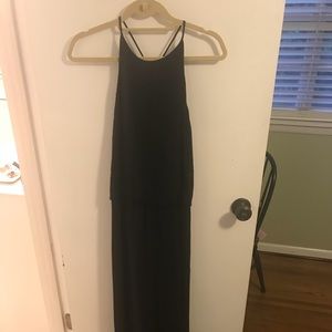 Tibi silk halter gown